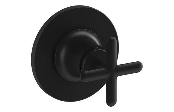 VitrA Origin Classic Built-In 3-Way Diverter - Matt Black